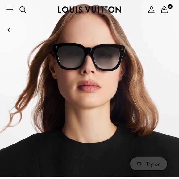 AUTHENTIC LOUIS VUITTON My Monogram Square Sunglasses - Picture 2 of 7